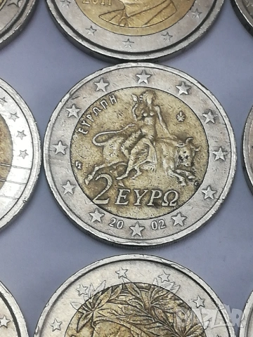 лот от 15 монети от 2 евро различни държави, снимка 6 - Нумизматика и бонистика - 47791967