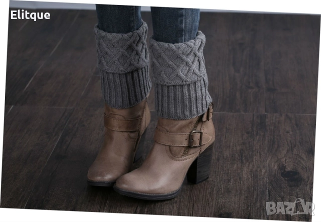 Плетени дамски чорапи, гети, снимка 12 - Други - 52644479