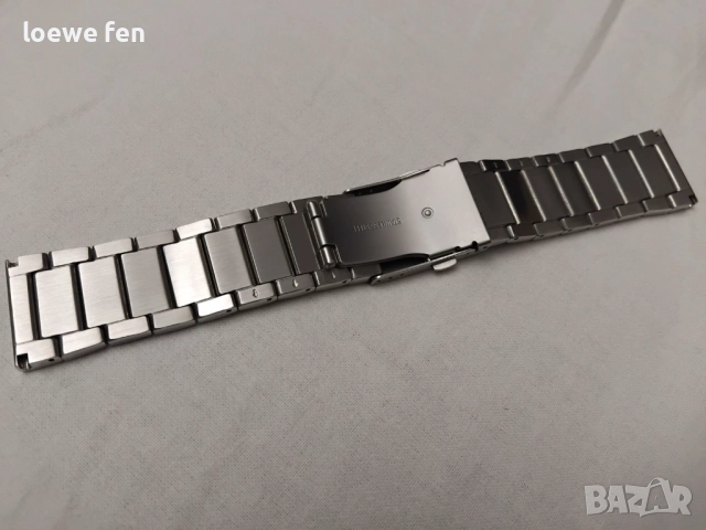 Верижка за часовник 24 мм масивна неръждаема стомана !, снимка 5 - Мъжки - 52612598