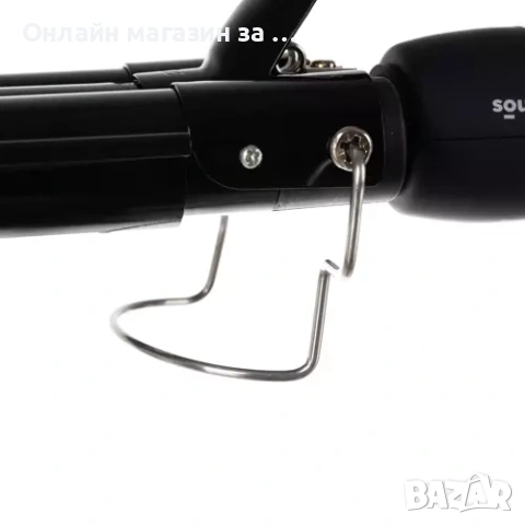 Тройна ретро преса за къдрене на косата, с въртящ се кабел Soulima, снимка 4 - Преси за коса - 53431176