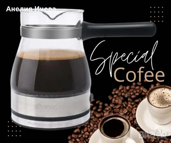 Електрическа кафе машина LEXICAL TOP LUXLKP-0503