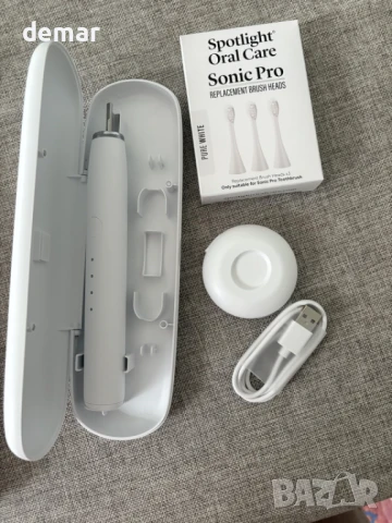Spotlight Oral Care - Електрическа четка за зъби Pure White Sonic Pro, снимка 6 - Други - 51271328
