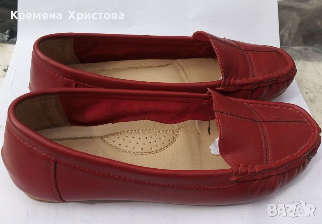 Дамски мокасини , снимка 2 - Дамски ежедневни обувки - 40367445