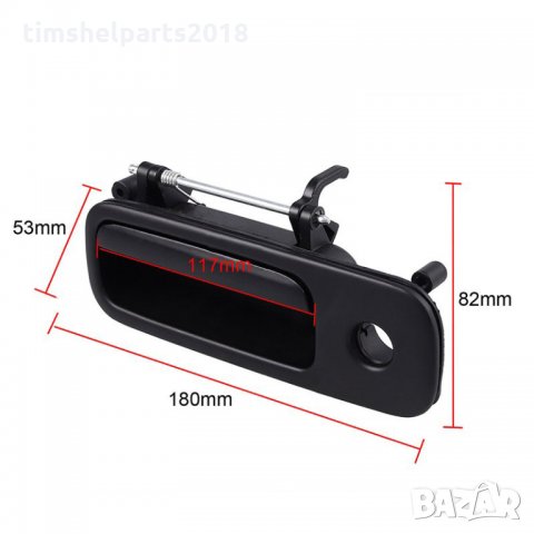 Дръжка на задна врата VW Tranporter T5, Caddy, Golf, Polo, Lupo, снимка 3 - Части - 32698871
