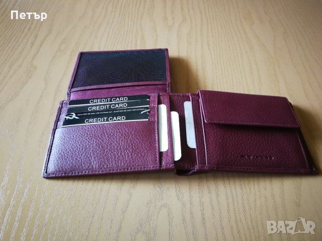 Piquadro Modus Special PU1392MOSR/BO с RFID защита портфейл, снимка 8 - Портфейли, портмонета - 28965778