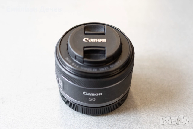 Canon 50mm F1.8 STM RF, снимка 2 - Обективи и филтри - 52900705