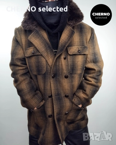 SCHOTT NYC палто с яка от изкуствен косъм – размер XXXL – отлично състояние, снимка 8 - Палта - 53077079