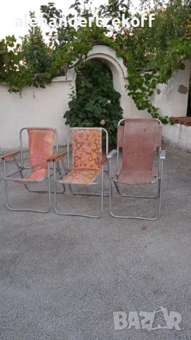 Сгъваеми столове стоманени и алуминиеви здрави и за ремонт, снимка 6 - Столове - 37076694