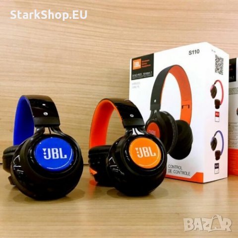 ПРОМО JBL Безжични bluetooth слушалки с FM RADIO USB SD блутот mp3, снимка 2 - Безжични слушалки - 27898976