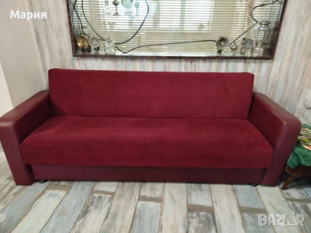 Разтегателен диван, снимка 2 - Дивани и мека мебел - 51587455