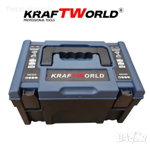 Акумулаторен Ударен Комбиниран Гайковерт-Винтоверт Kraftworld с 2 Батерии, снимка 5 - Винтоверти - 50358842