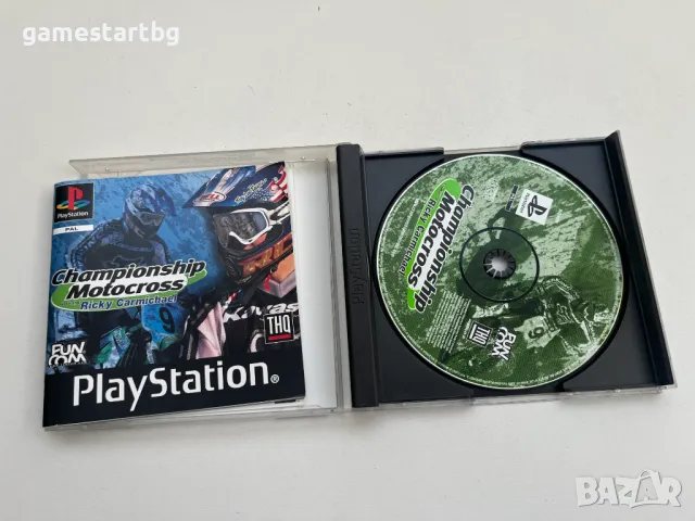 Championship Motocross за PS1, снимка 3 - Игри за PlayStation - 49349272