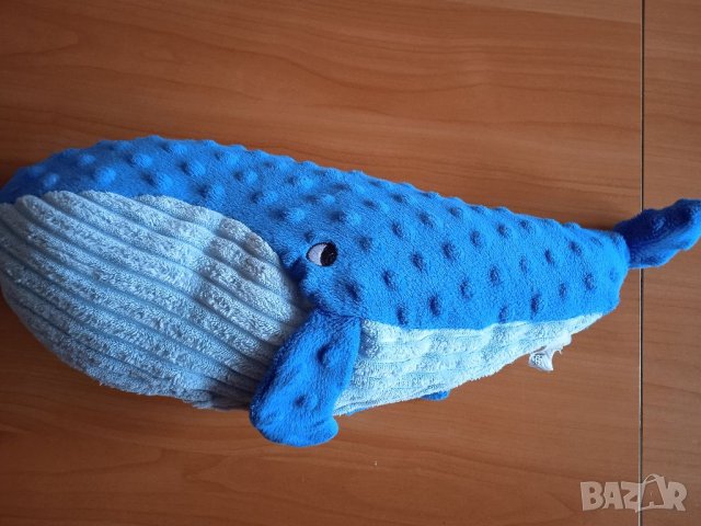 Плюшен кит, снимка 2 - Плюшени играчки - 39409606