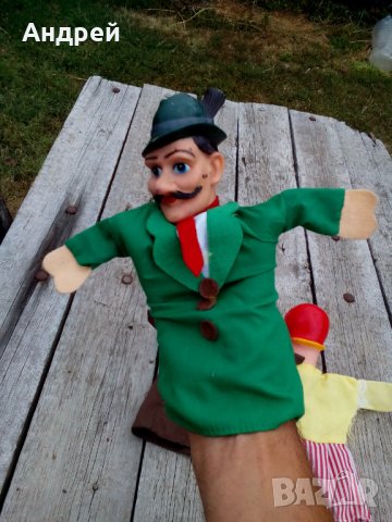 Стари кукли за куклен театър,Червената шапчица, снимка 6 - Антикварни и старинни предмети - 27063867