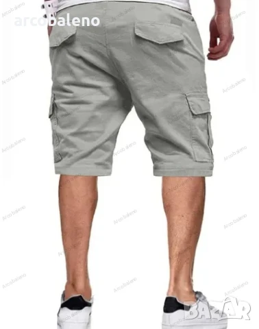 Ежедневни мъжки къси панталони с цветни блокове, 6цвята , снимка 13 - Къси панталони - 45375695