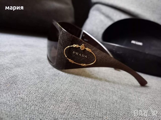 Оригинални мъжки слънчеви очила Prada, снимка 4 - Слънчеви и диоптрични очила - 36775152