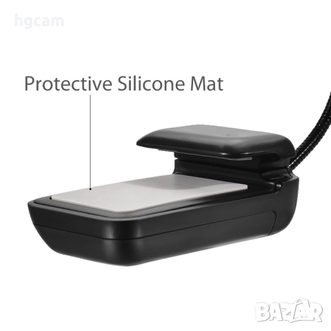 LED лампичка с гъвкаво рамо и защипване за електронни четци и книги GARV Pro Edition, снимка 5 - Друга електроника - 52367390