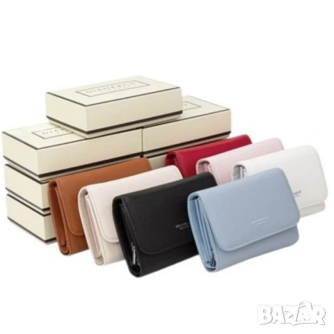 Дамско елегантно портмоне с подаръчна кутия  , снимка 5 - Портфейли, портмонета - 50622202