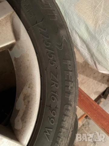 Оригинални джанти Audi 16” с летни гуми, снимка 5 - Гуми и джанти - 52552306