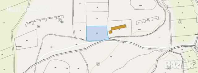 6.1 дка до действаща ФЕРМА, 500 метра от регулация, лице на ПЪТ! Идеален за ФЕЦ, Пчелин или Градина