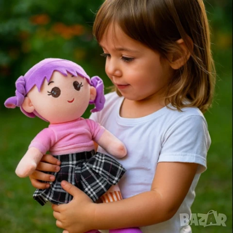 Очарователни парцалени кукли, говорещи на български език, с височина 50 см, снимка 6 - Плюшени играчки - 51072232