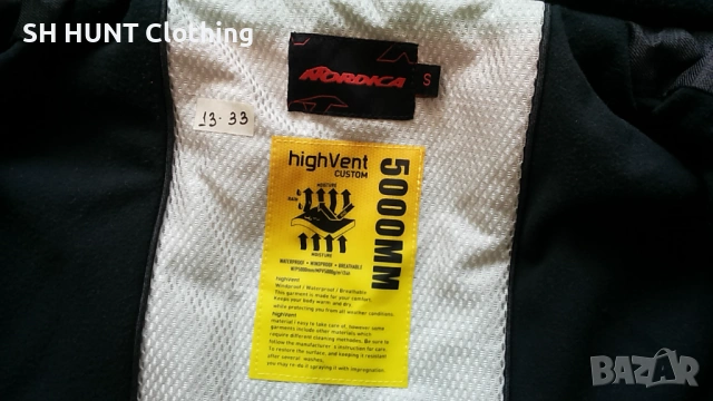 NORDICA high vent custom 5000 mm Размер S за ски сноуборд зимно яке 13-33, снимка 12 - Якета - 53210020