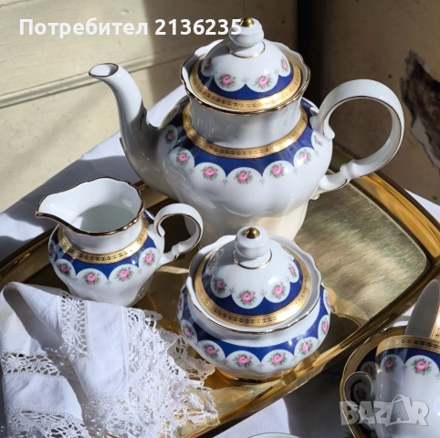 Сервиз за кафе , снимка 3 - Сервизи - 51697480