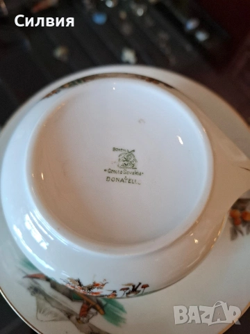 Ретро сервиз за чай Bohemia , снимка 12 - Сервизи - 53433817