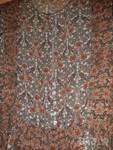 Тънка риза с дълъг ръкав на MANGO р-р М, снимка 2 - Ризи - 28945543