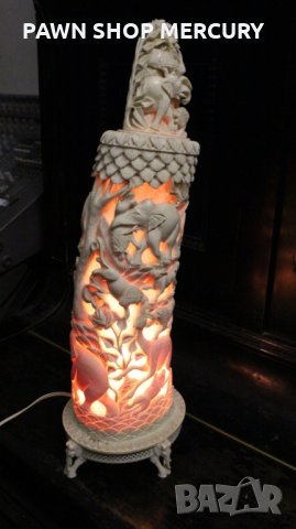 Продавам уникална лампа от Индия, снимка 5 - Антикварни и старинни предмети - 27756059