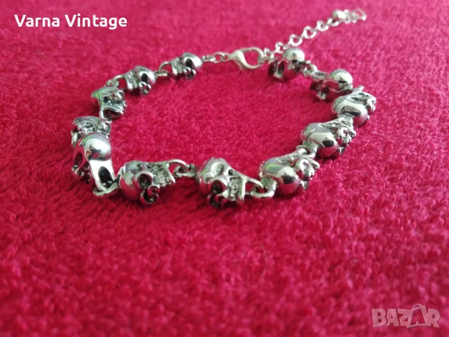 Гривна с черепи. CROOP., снимка 3 - Гривни - 51080172