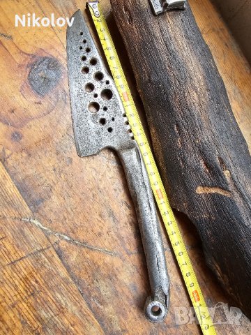 стар кован нож , снимка 2 - Антикварни и старинни предмети - 43623197
