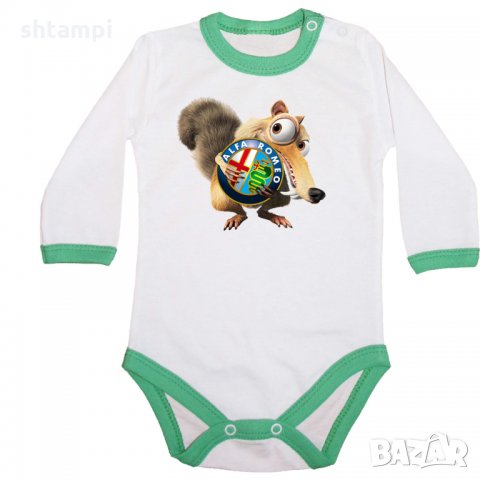 Бебешко боди ALFA ROMEO SCRAT, снимка 6 - Бодита за бебе - 33225550