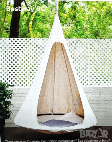 Висяща  люлка BOCA - гнездо Outgoing Camping Comfort, снимка 3 - Градински мебели, декорация  - 37576561