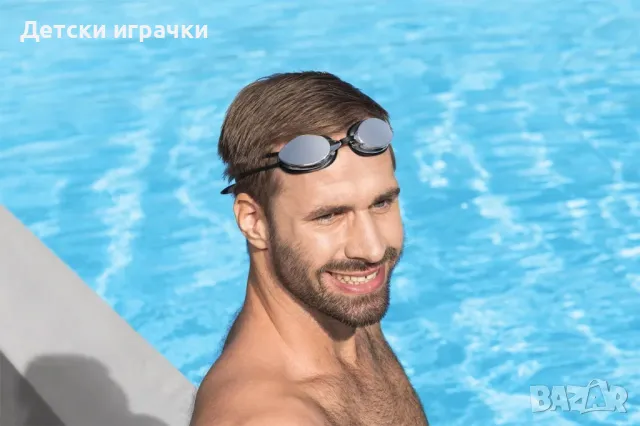 Огледални очила за плуване Bestway Elite Blast Pro, UV защита, анти-замъгляване, снимка 11 - Водни спортове - 50061723