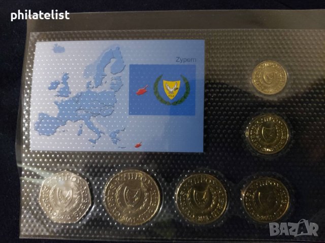 Комплектен сет - Кипър, снимка 2 - Нумизматика и бонистика - 37411625