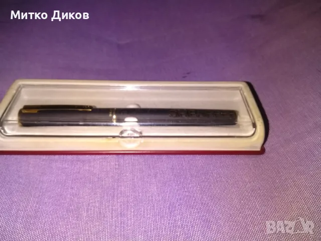 Sheaffer F-4  F маркова японска писалка с позлатен писец винтидж нова с кутия , снимка 2 - Колекции - 48309297