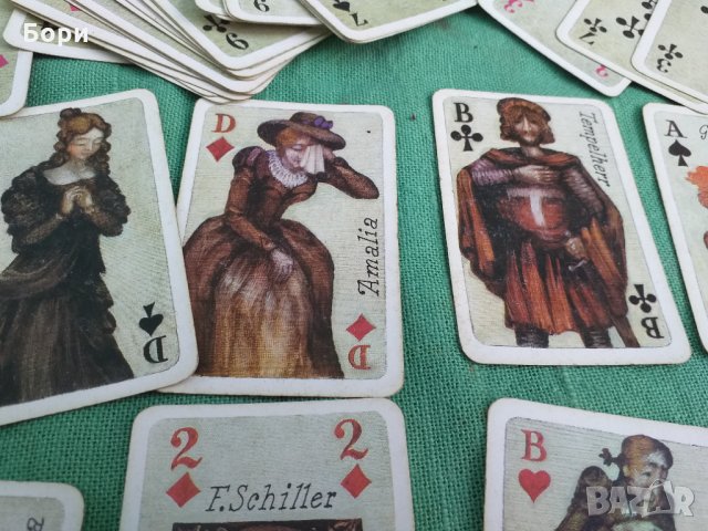 Немски колекционерски карти, снимка 6 - Карти за игра - 33421543