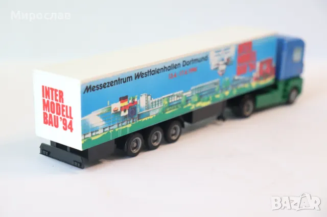 ALBEDO 1:87 H0 RENAULT MAGNUM КАМИОН ТИР МОДЕЛ КОЛИЧКА, снимка 7 - Колекции - 50153168