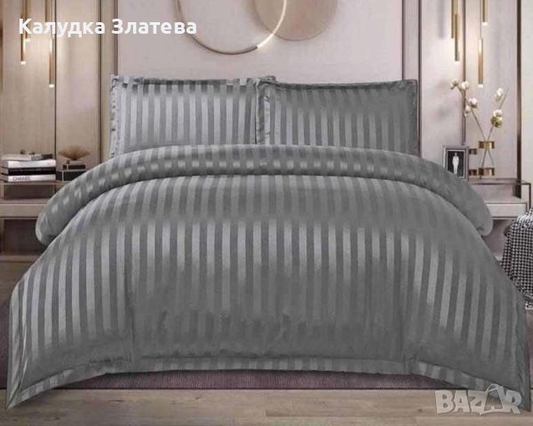 Луксозни спални комплекти от сатениран памук , снимка 2 - Спално бельо - 43750625