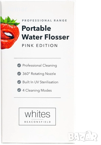 Whites Beaconsfield зъбен душ - Преносим водоустойчив иригатор за уста, снимка 4 - Други - 51767340