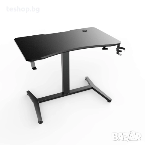 Геймърско бюро ЧЕРНО 100 x 60 см, снимка 3 - Бюра - 52198750