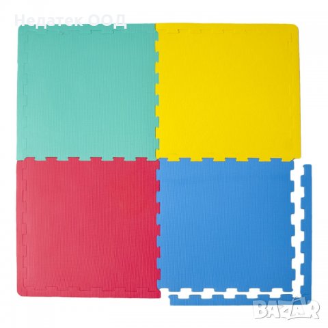 Голям мек пъзел за под Sinka , 63x63 см, 4 бр, снимка 2 - Игри и пъзели - 35498621