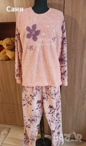 Пухена зимна пижама , снимка 2 - Пижами - 52822355