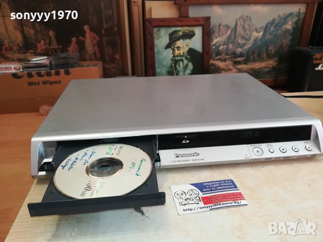 PANASONIC DMR-EH56 HDD&DVD RECORDER-ВНОС SWISS 2011231400, снимка 4 - Плейъри, домашно кино, прожектори - 43072502