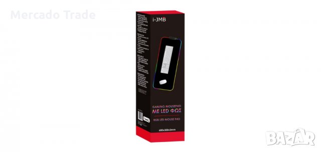 Геймърска подложка за мишка с Led Светлини, снимка 4 - Клавиатури и мишки - 35578040