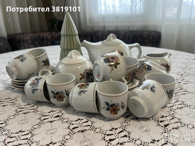 Сервиз кафе Китка, снимка 4 - Сервизи - 52509396
