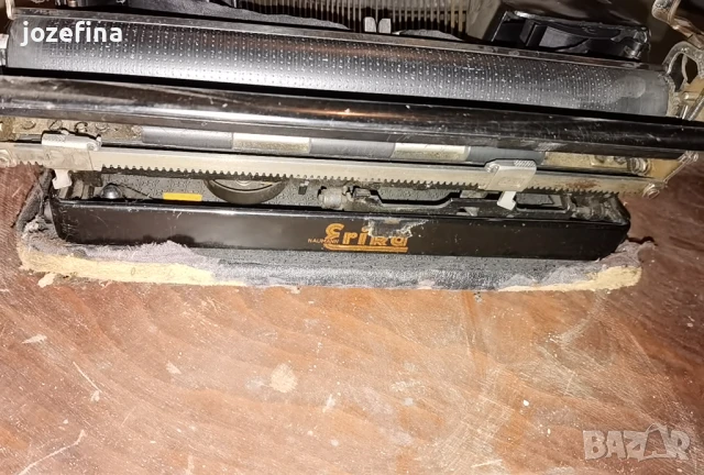 Антикварна печатаща машина Erika Naumann – 1940 г., снимка 6 - Антикварни и старинни предмети - 50830153