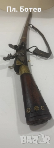 Стара кремъчна пушка, снимка 12 - Антикварни и старинни предмети - 51813344