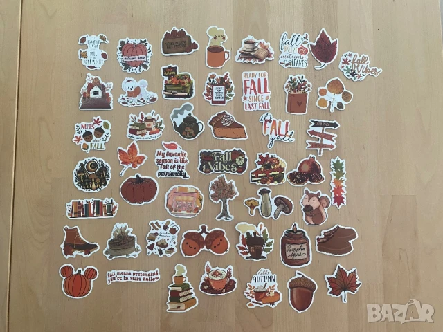 Есенни и книжни Стикери - cozy, fall, gilmore girls, kindle